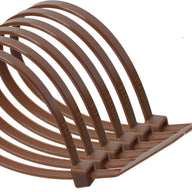140mm x 3.6mm Brown Cable Ties