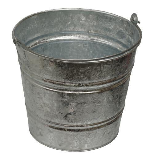 12 Litre Galvanised Bucket